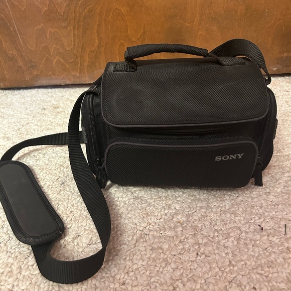 Sony Black Camera Bag - Picture 1 of 2